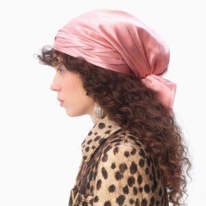 Valentino Garavani  turban scarf with silk braid